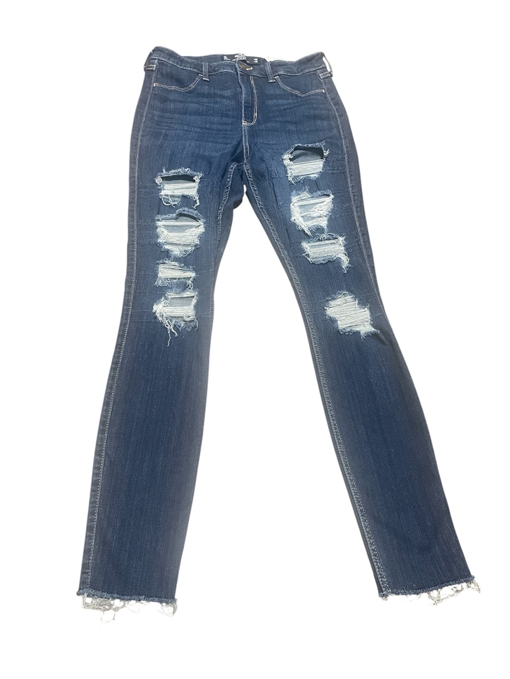 Hollister Curvy High-Rise Distressed Jean Women’s Size 11R Stretch